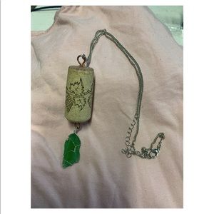 Cork necklace